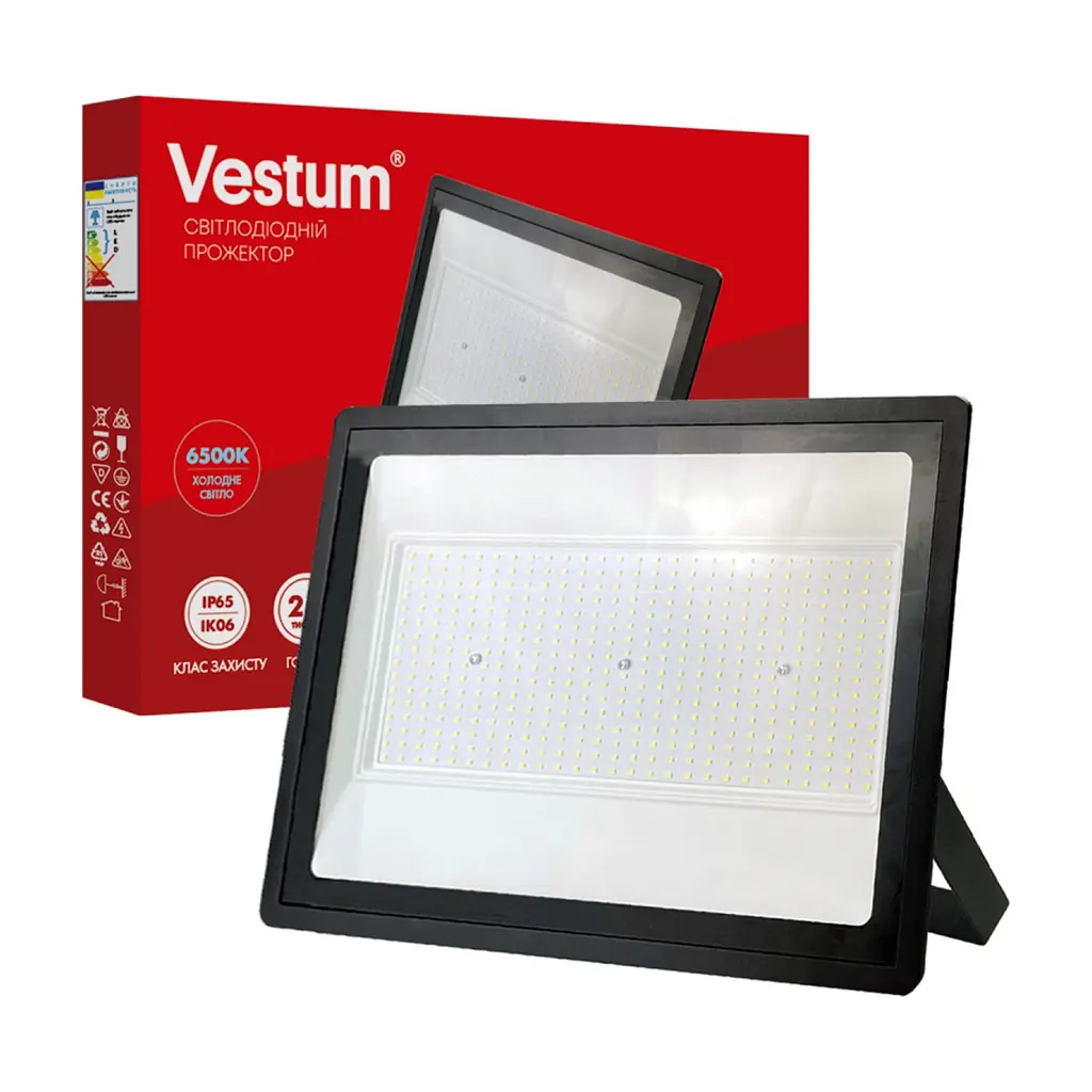 Прожектор Vestum LED 200W 6500K 180-260V IP65 (1-VS-3018)