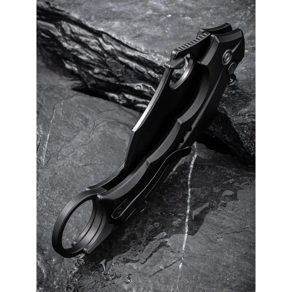 Ніж складаний кишеньковий Civivi Incisor II, (5.1 см) Nitro-V / Aluminum чорний - фото 14