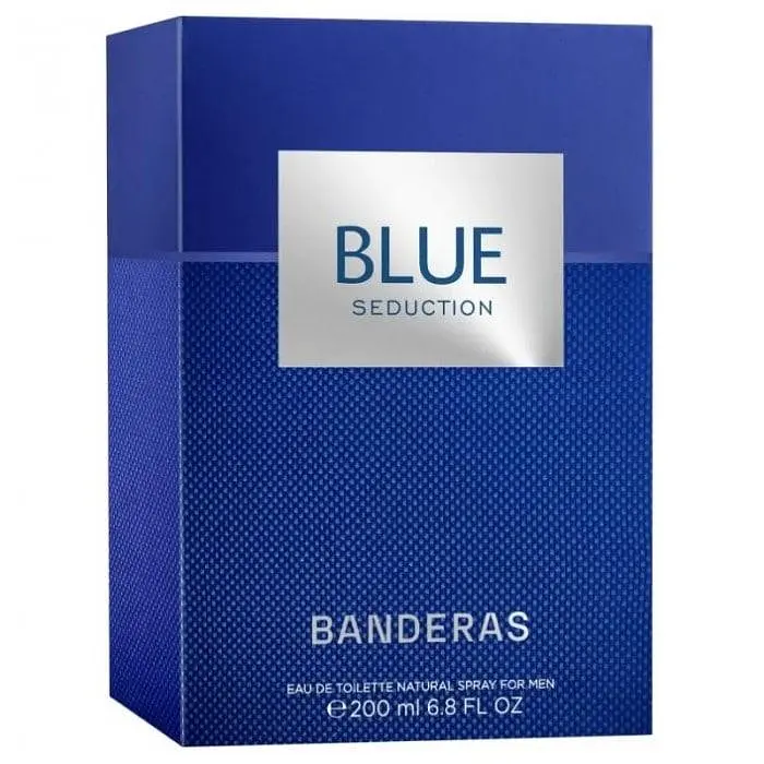 Парфумована вода для чоловіків Antonio Banderas Blue Seduction Туалетна вода чоловіча 100 мл - фото 7