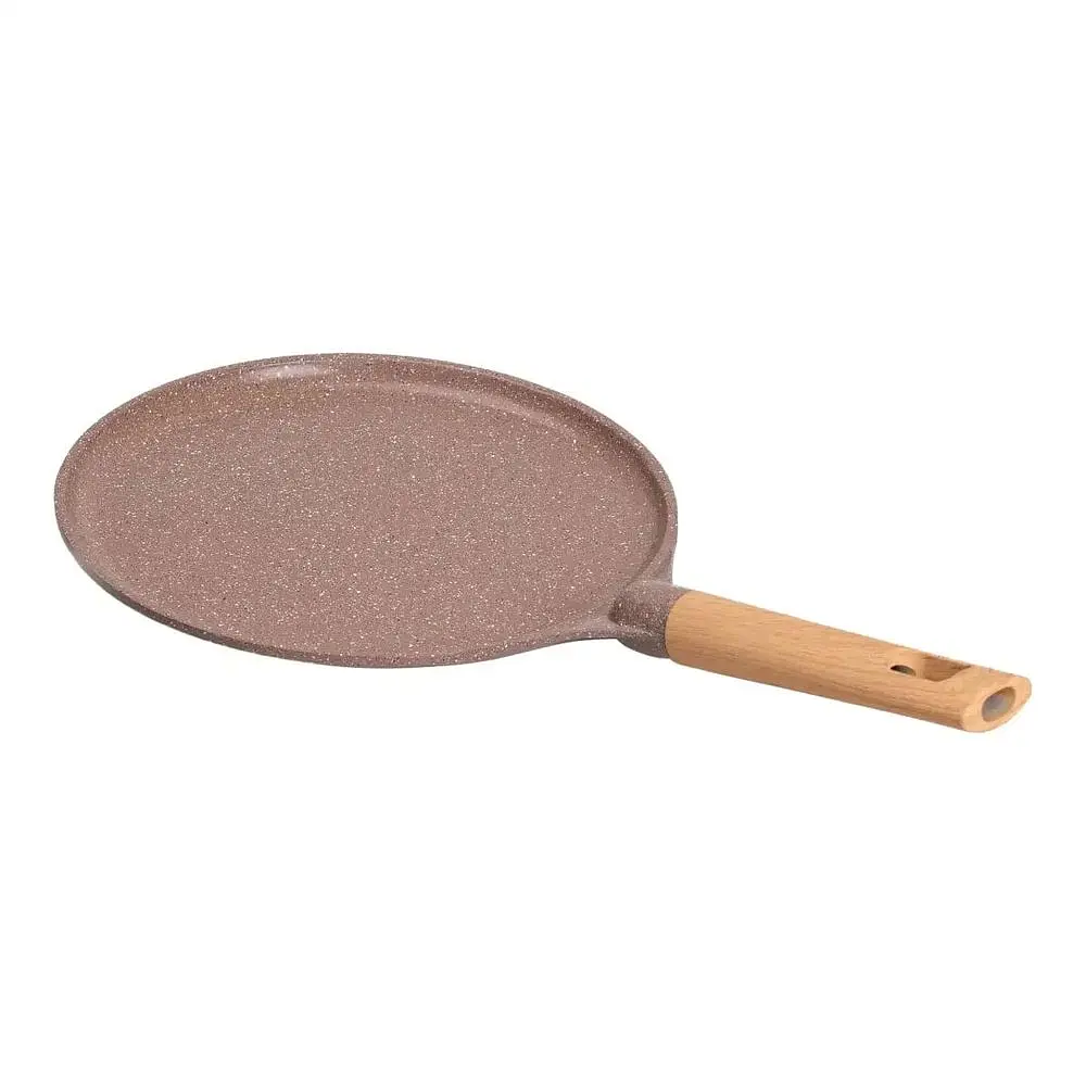 Сковорода для млинців MGC з мармуровим антипригарним покриттям 26 см, кавовий MGC HP-4-429CO - фото 4