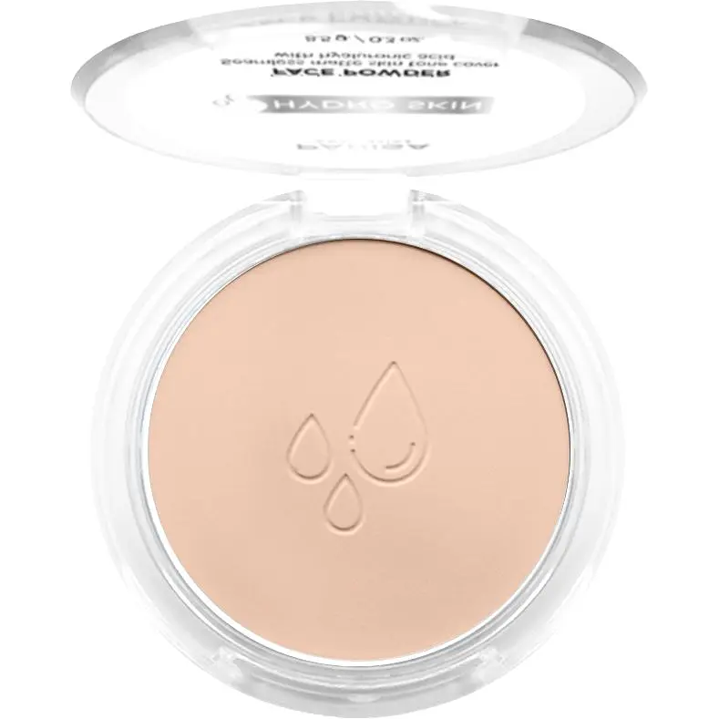 Пудра для обличчя Parisa Hydro Skin Face Powder with Hyaluronic acid PHP-04 №02 Light ivory 8.5 г - фото 2