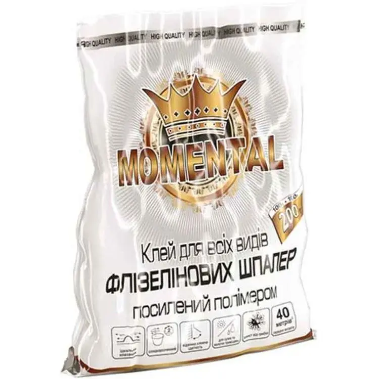 Клей для шпалер ДИВОЦВІТ 200г "Momental Flizelin"