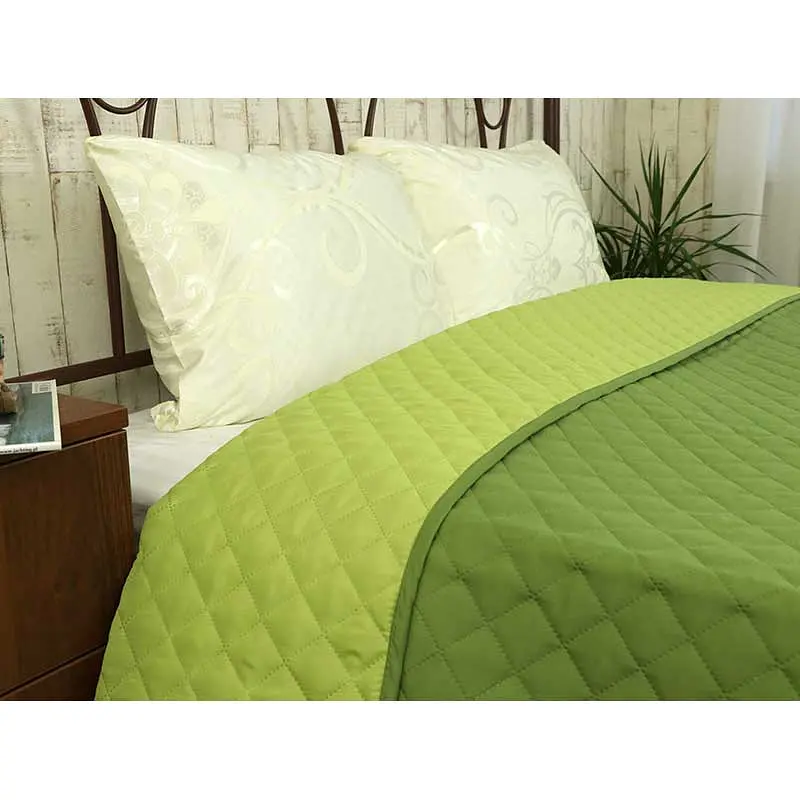 Покривало Руно Леон, мікрофібра, 212х150 см, зелений (360.52У_Леон) - фото 3