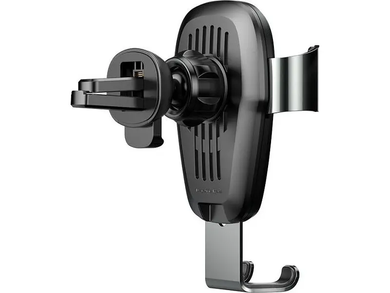 Автомобільний тримач BASEUS Metal Wireless Charger Gravity Car MountTarnish (WXYL-B0A) - фото 3