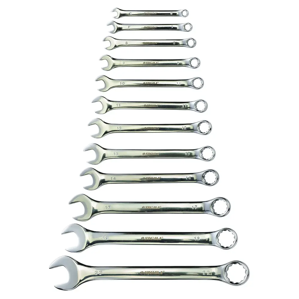 Ключі ріжково-накидні Sigma 12 шт 6-22 мм CrV polished (TR6010431) - фото 3