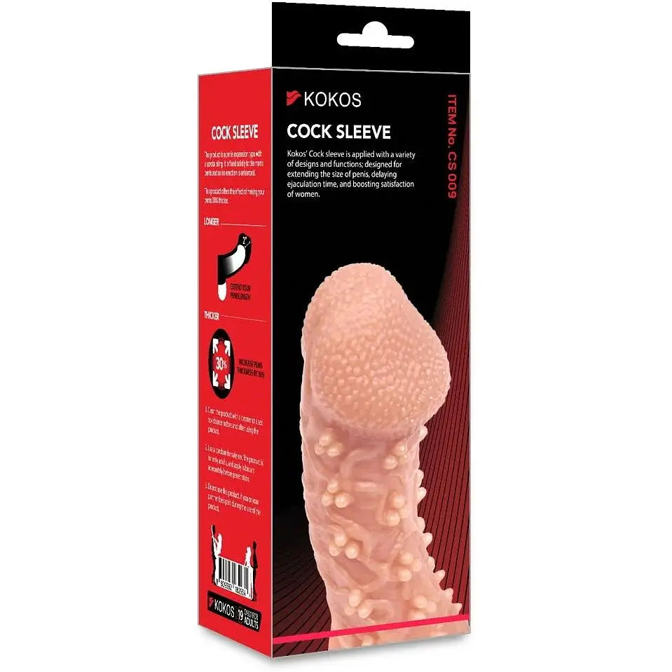 Насадка на член Kokos Cock Sleeve CS 009 M - фото 4