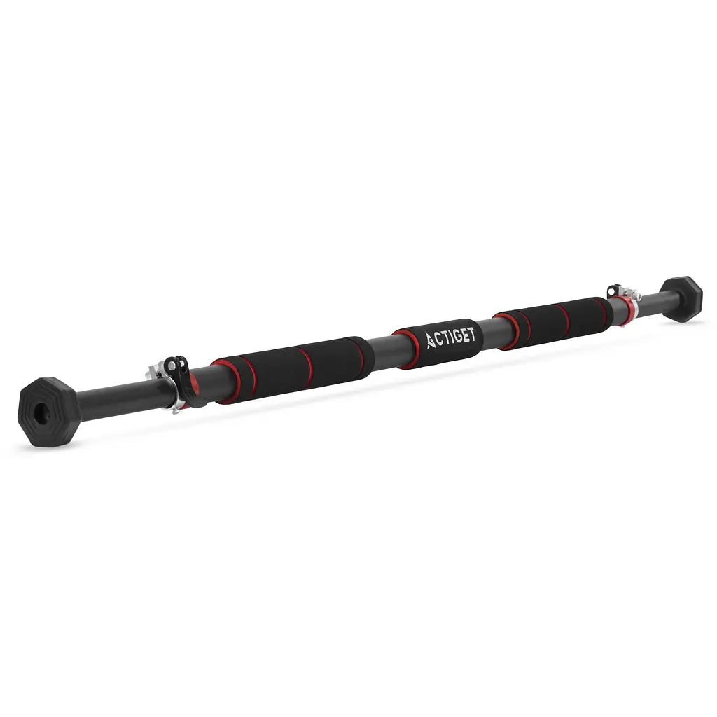 Турнік розсувний Actiget 82-130 см ACT0166 Black/Red - фото 4