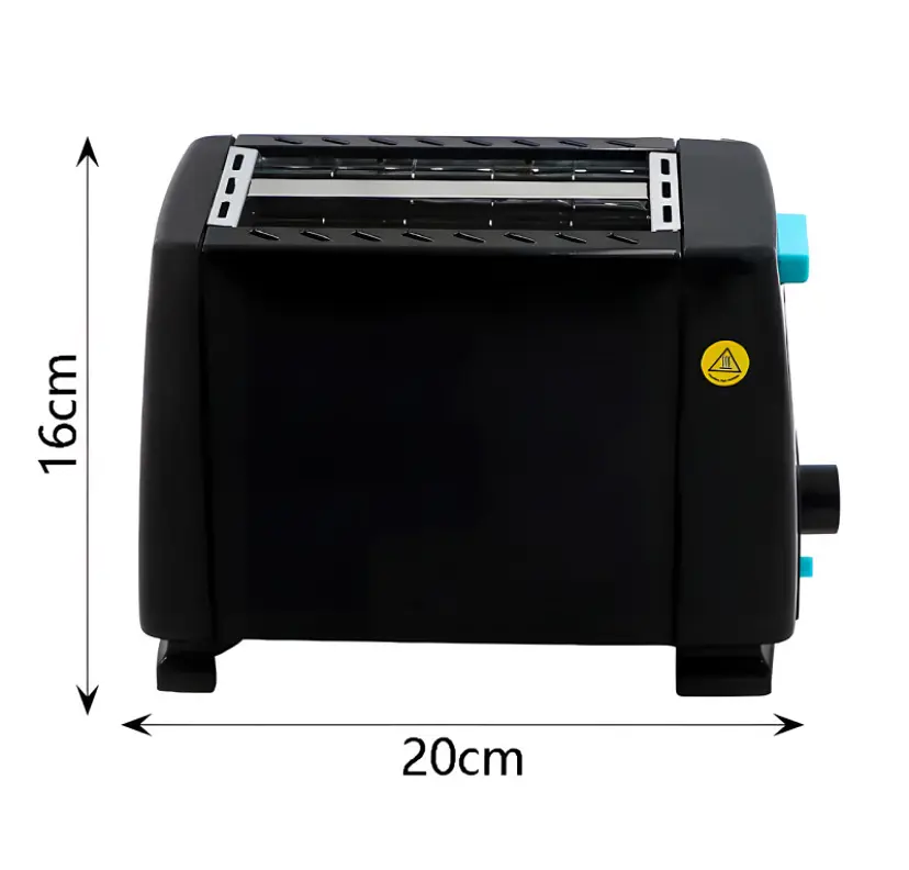 Тостер електричний BITEK BT-263 1000W Black - фото 5