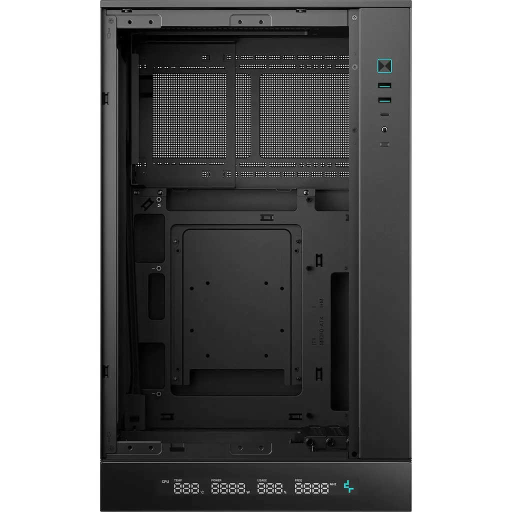 Корпус Deepcool CH270 Digital Black (R-CH270-BKNDM0-G-1) [146732] - фото 6