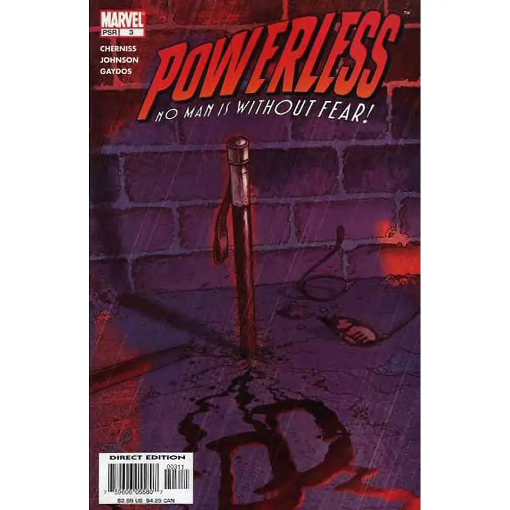 Powerless (2004) #3 - Метт Черніс
