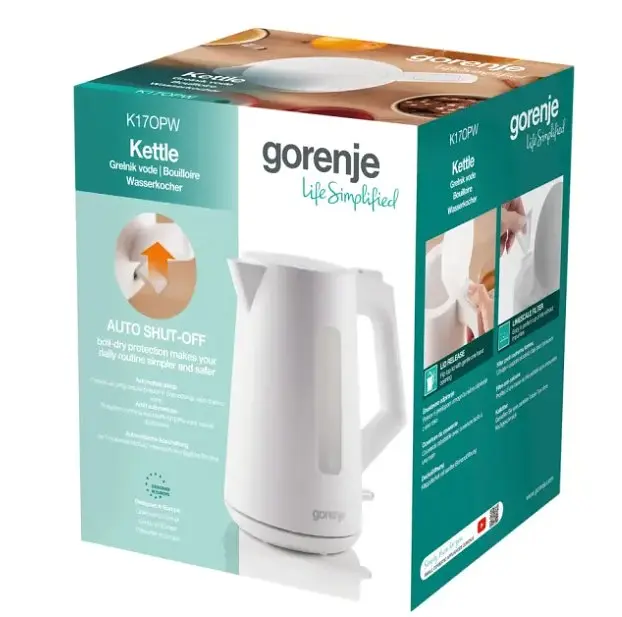 Чайник Gorenje K17OPW - фото 6