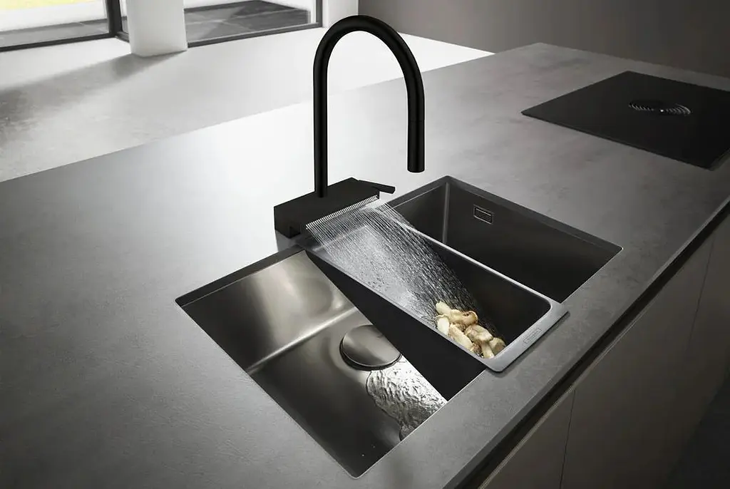 Кухонна мийка Hansgrohe S71 S719-U660 сталь stainless steel 43428800 - фото 3