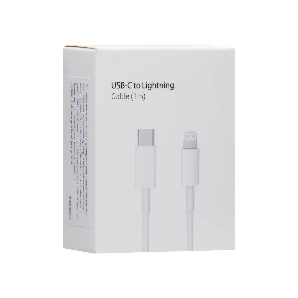 Шнур для айфона 1 метр білий зарядний кабель Iphone 15 і 16 Onyx USB-C to Lightning - фото 4