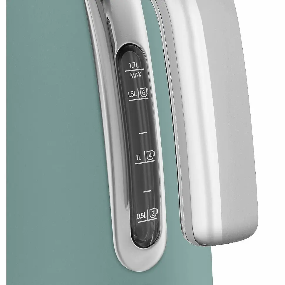 Чайник электрический Smeg (KLF03EGMEU) Retro Style 50's - 1,7л - изумрудно-зеленый матовый, Смарагдово-зелений матовий - фото 10