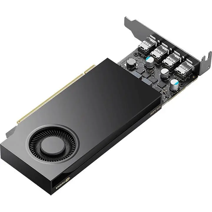 Відеокарта PNY RTX A400 4GB LP OEM (VCNRTXA400-SB) (GDDR6, 64 bit, PCI-E v4.0 x8) - фото 5