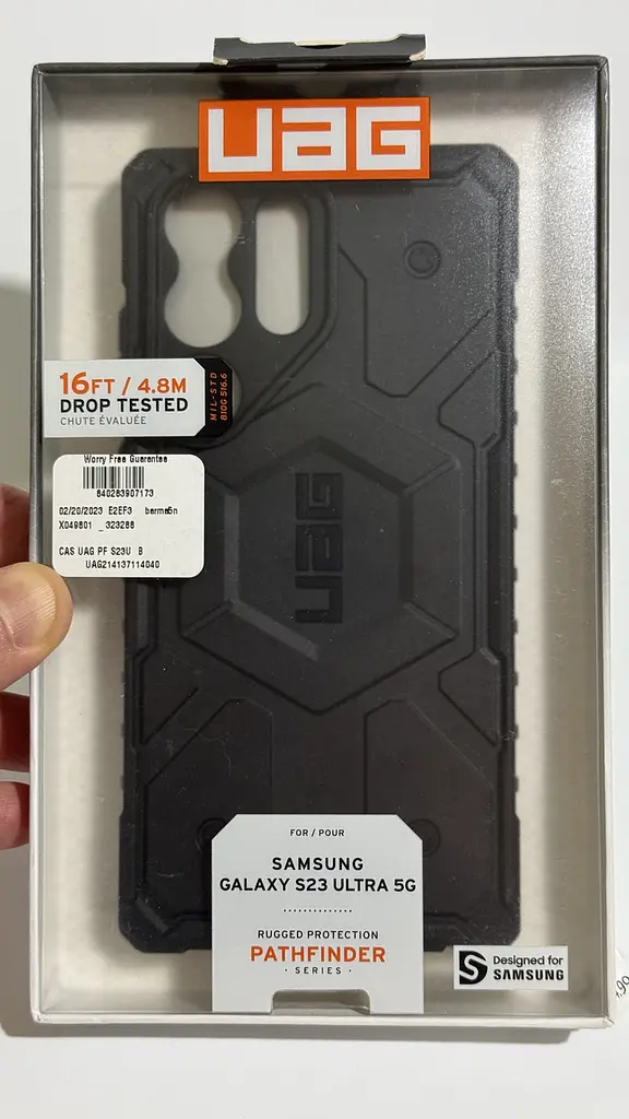Оригінальний чохол UAG Pathfinder для Samsung Galaxy S23 Ultra (214137114040) - фото 2