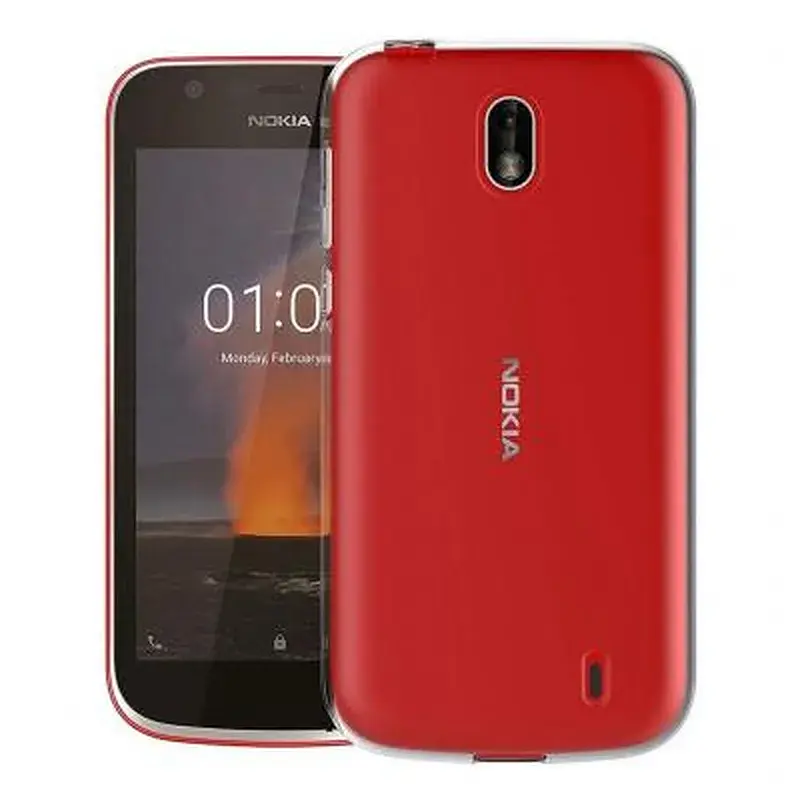 Чохол до мобільного телефона Laudtec для Nokia 1 Clear tpu (Transperent) (LC-N1T) - фото 2