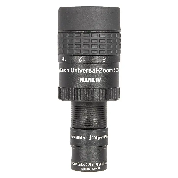 Окуляр Baader Hyperion Clickstop Universal Zoom 8-24 мм Mark IV, 1.25-2" + Лінза Барлоу (2454827) - фото 2