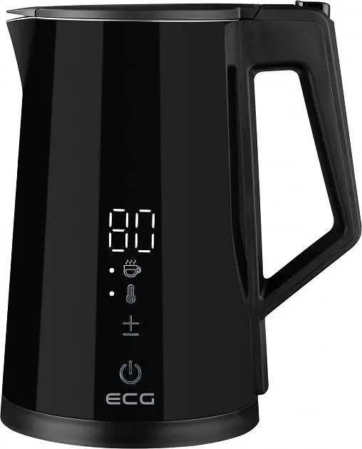 Электрочайник ECG RK 1893 Digitouch Black 1.7 л - фото 2
