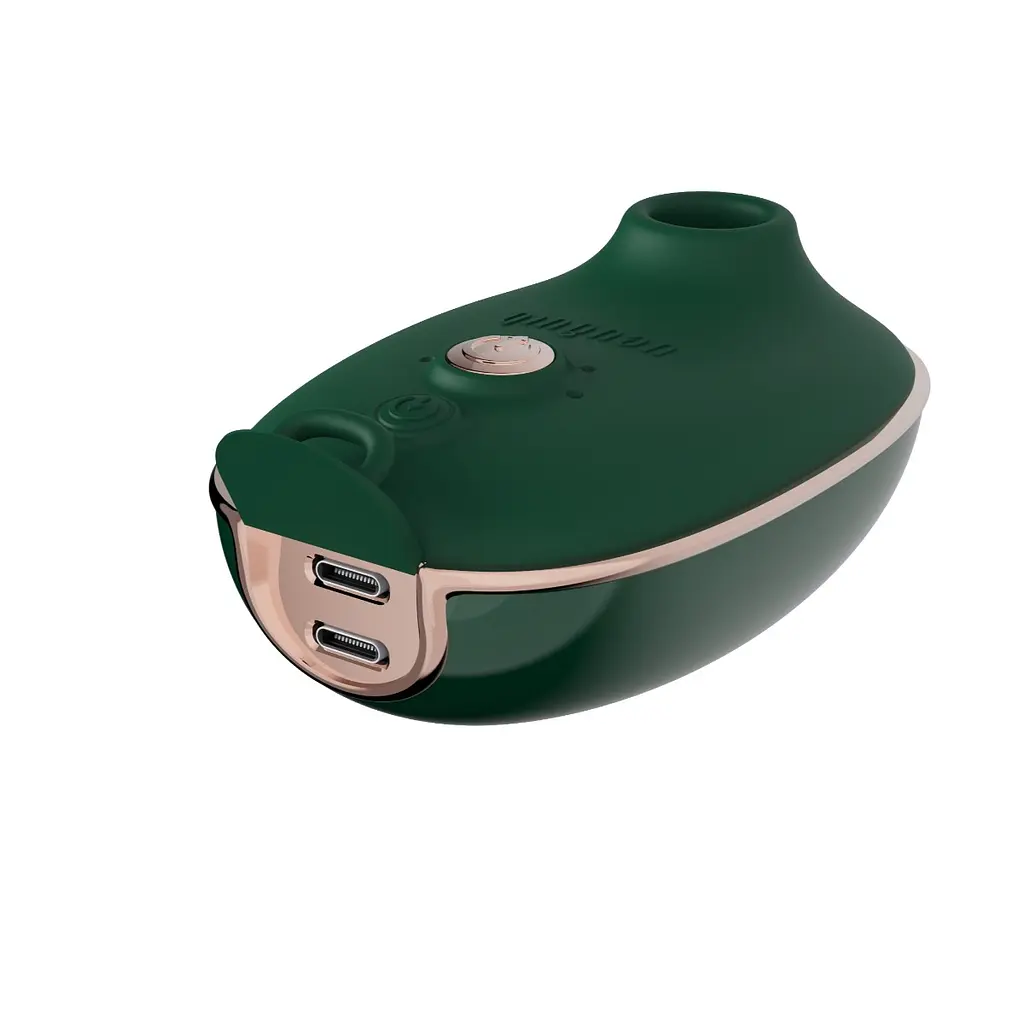 Вакуумний стимулятор клітора Qingnan No.0 зелений - фото 10