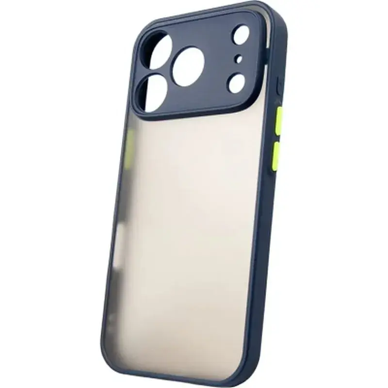 Чохол до мобільного телефона Dengos Matte iPhone 17 Pro Blue (DG-TPU-MATT-171) - фото 3