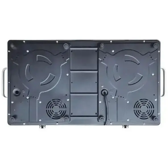 Плита настільна інфрачервона двоконфоркова кухонна Zepline ZP-062 склокераміка 4400Вт - фото 4