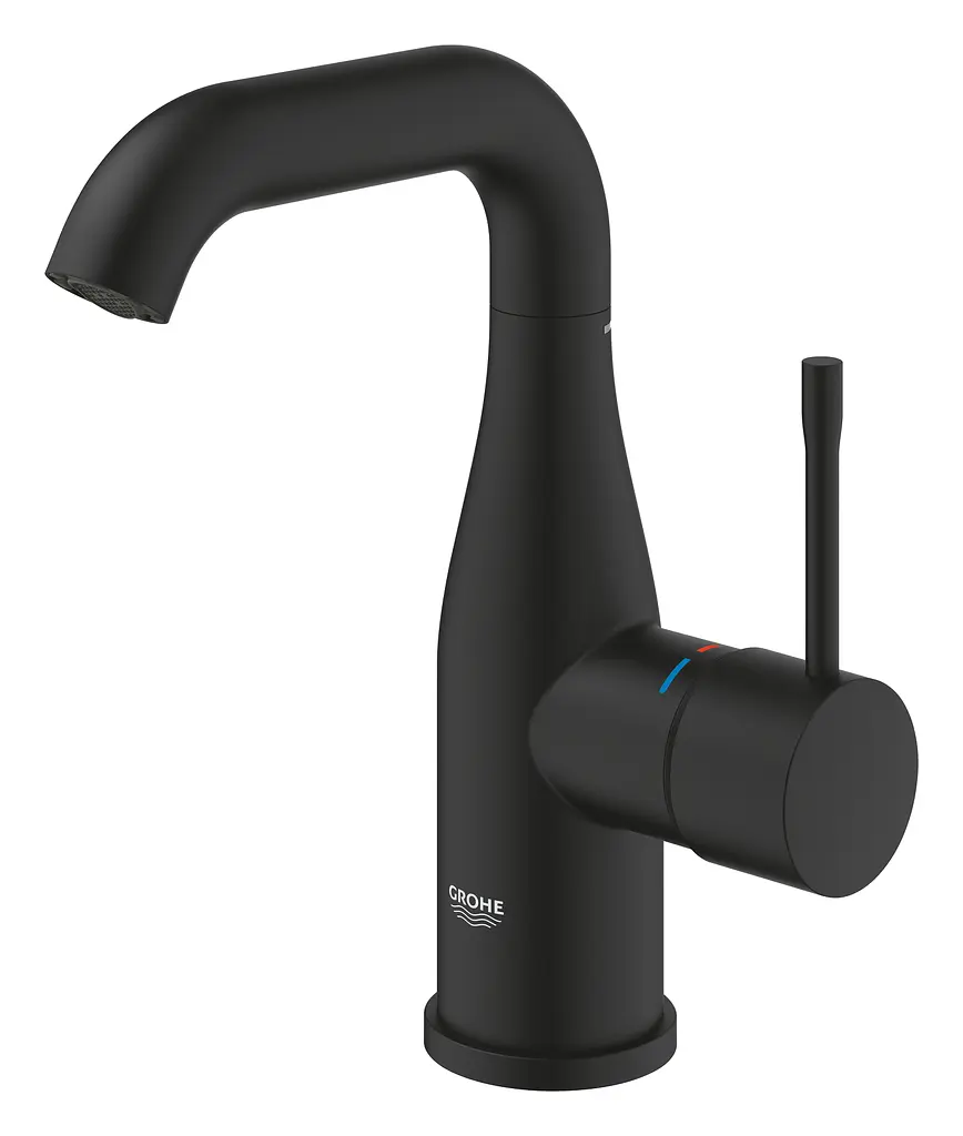 Смеситель для умывальника M-Size Grohe Essence 24176KF1 Черный матовый - фото 3