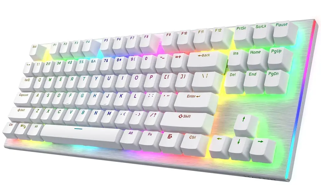 Клавіатура HATOR Gravity X TKL Orange ENG White (HTK551) - фото 2
