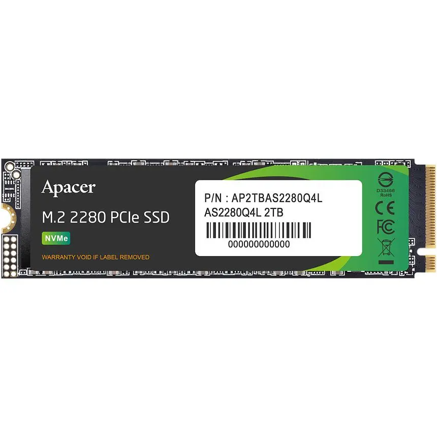 SSD накопичувач Apacer AS2280Q4L 2TB (AP2TBAS2280Q4L-1) [142494] - фото 2