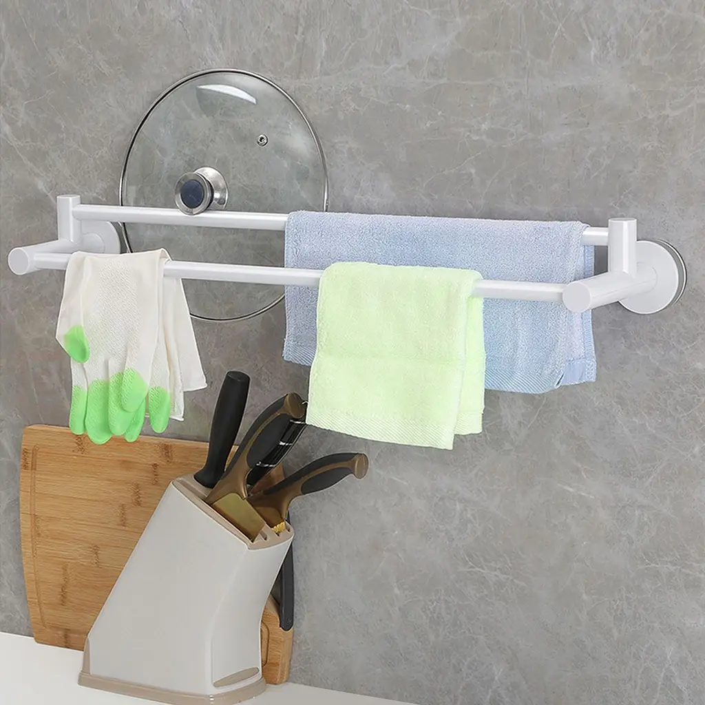 Тримач для рушників MVM BP-31 подвійний, білий (BP-31 WHITE) - фото 8