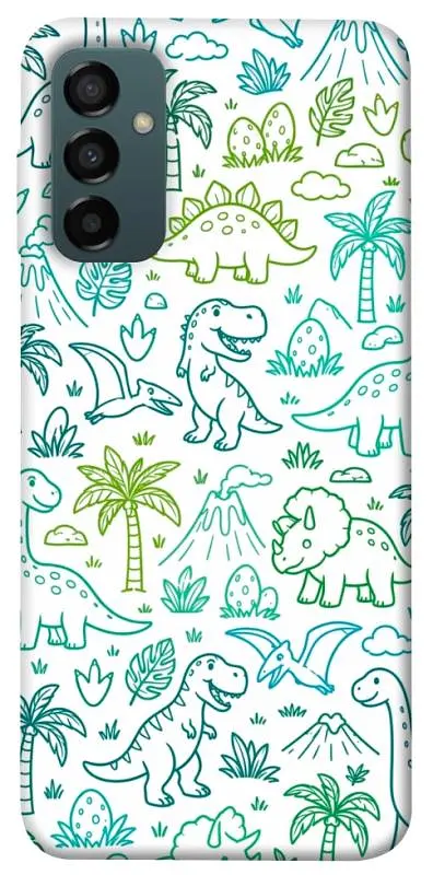TPU чохол Demsky Dino pattern для Samsung Galaxy M14 5G