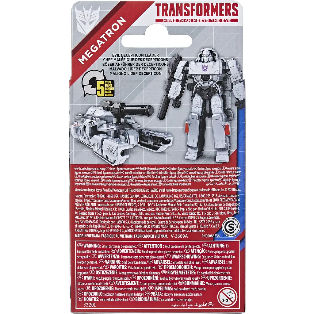 Игрушка-фигурка Transformers Megatron (F8581_F8588) - фото 5