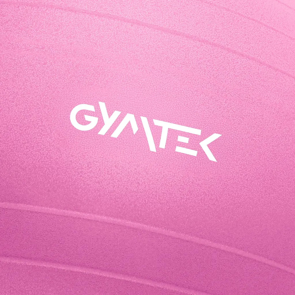 Фітбол Gymtek Queenfit 65см рожевий + насос - фото 3