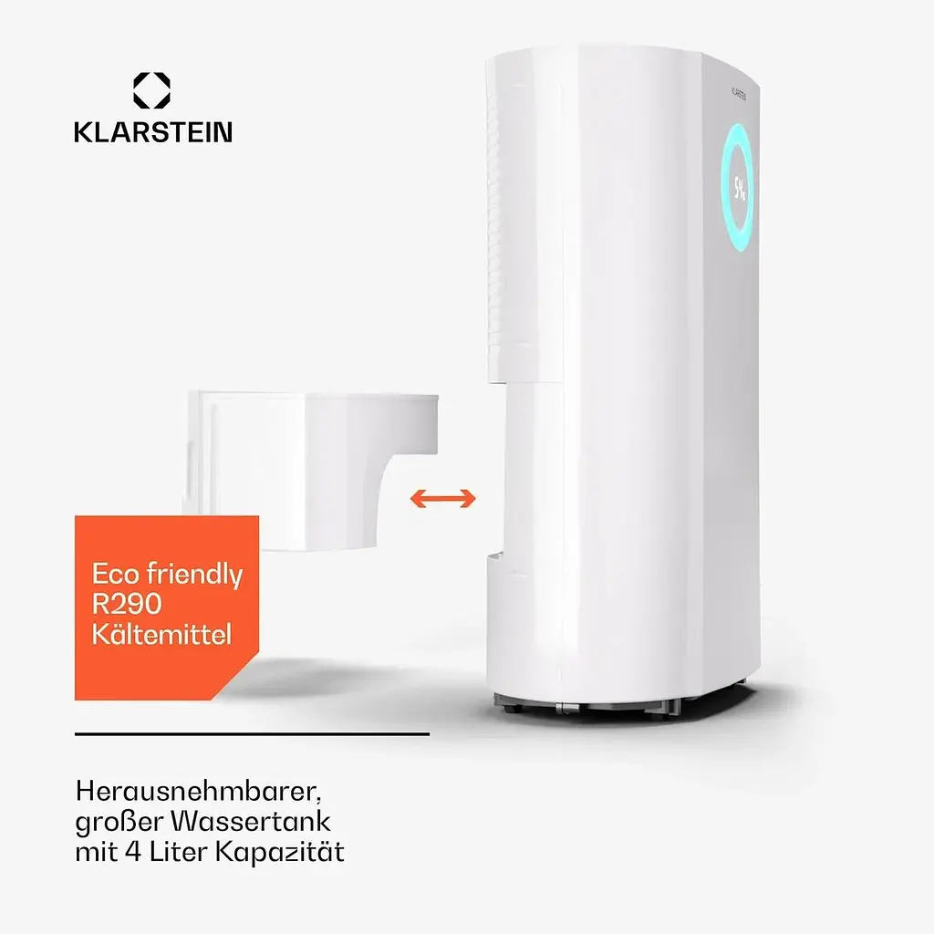 Осушувач повітря Klarstein DryFy Pro 20 (10045549) - фото 4