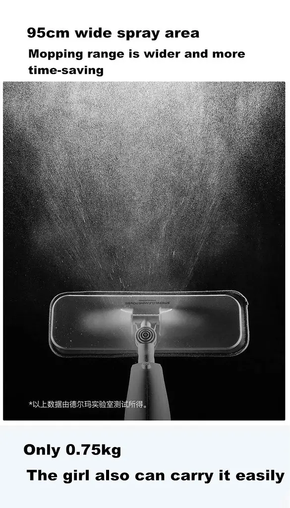 Швабра Xiaomi Mijia Deerma Water Spray Mop (TB500) [31391] - фото 8