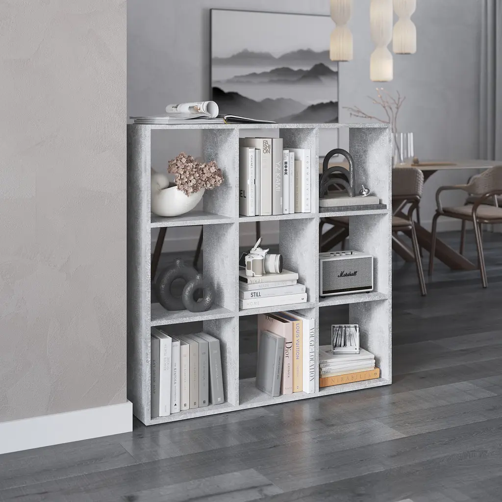 Полка для книг Vays стелаж для дому на 9 комірок M-20 - фото 3