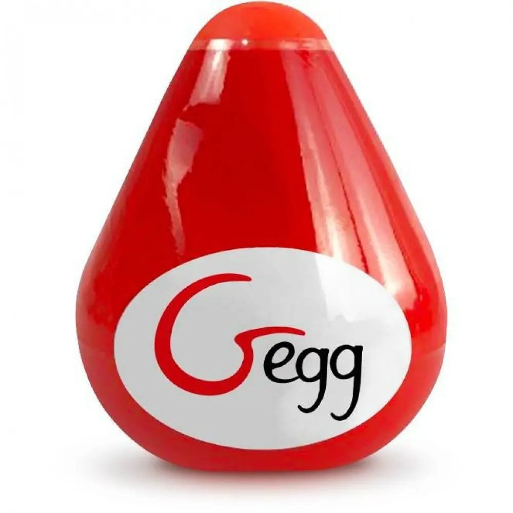 Мастурбатор-яйце Gvibe Gegg (червоний)