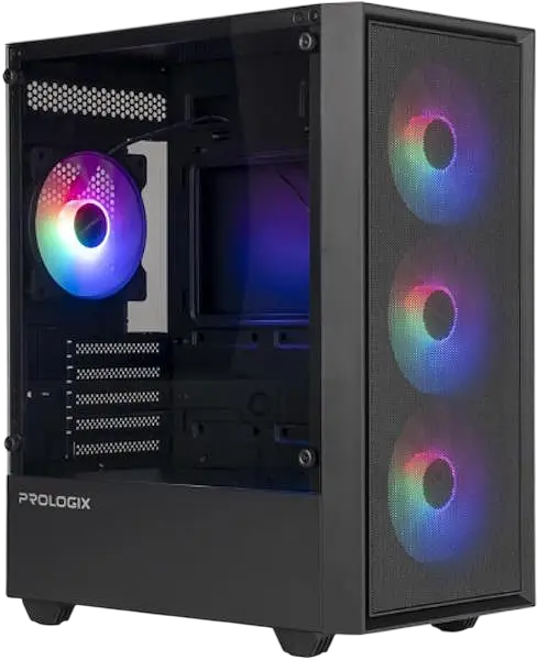 Корпус Prologix E107 RGB Black - фото 2