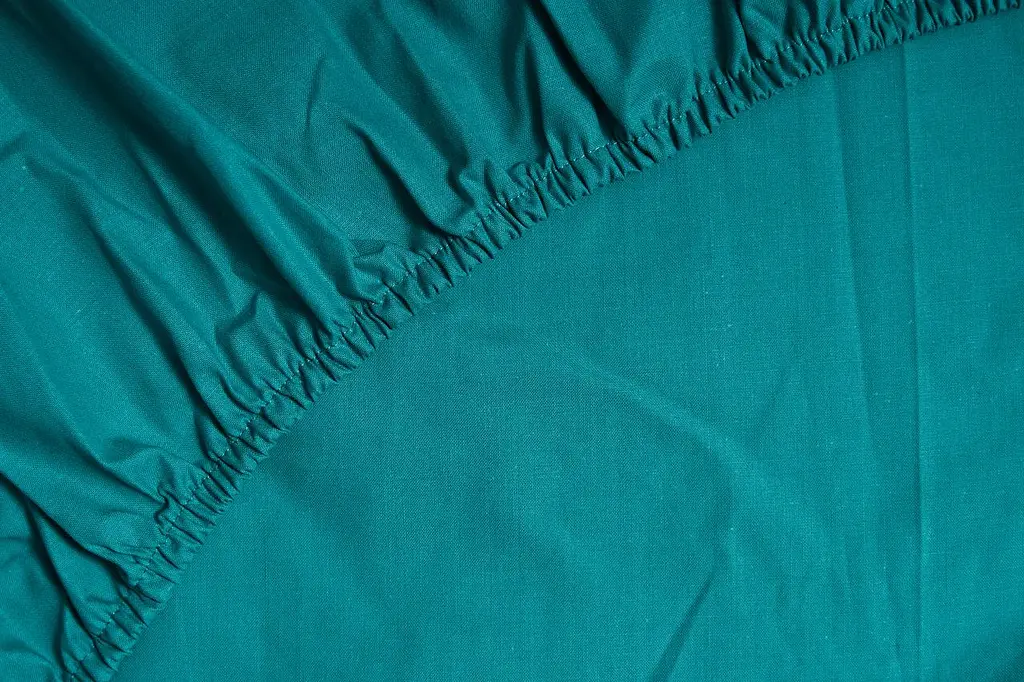 Простынь на резинке Moon&Star Green Deep Бязь Gold Люкс 120х190х20 см - фото 2