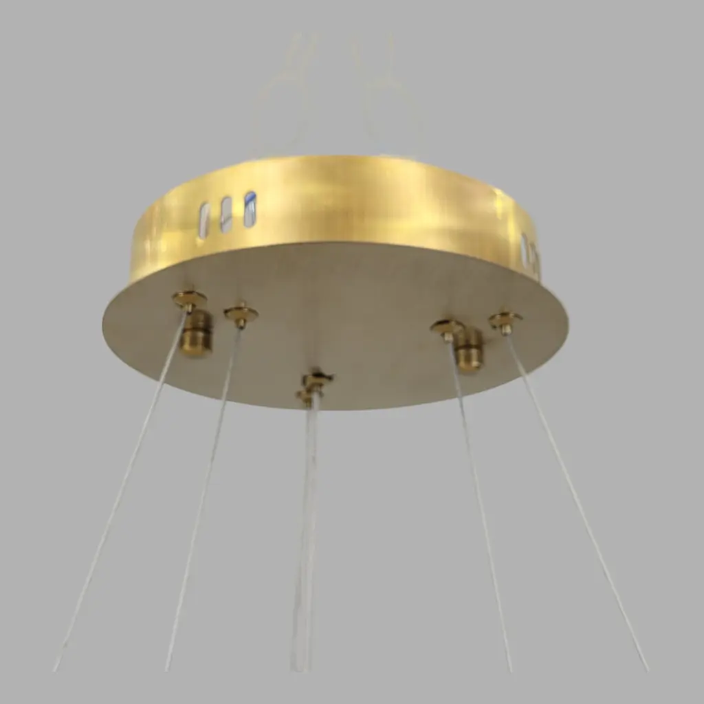 Led люстра кільця Art BX5001/40+60 GD - фото 9