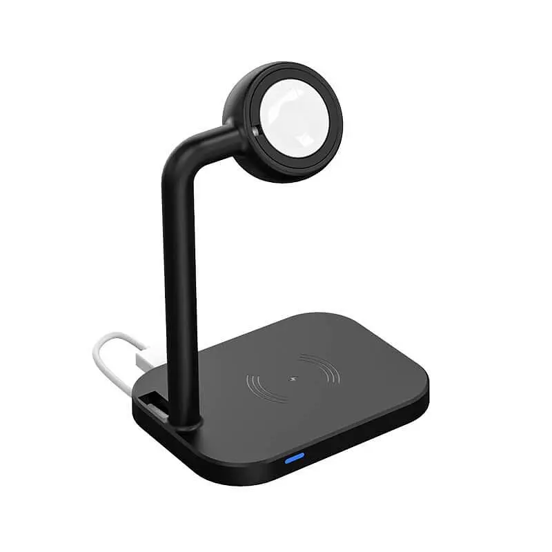 Зарядка Qi 2in1 Wireless Charger JYD-WC109 |15W Max, Phone/Apple-Android Watch Compatible| (Не включает Watch charger) - фото 2
