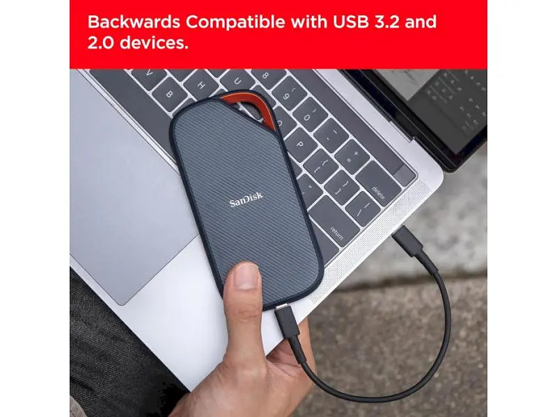 Зовнішній SSD-накопичувач SanDisk Extreme Pro Portable 4 TB (SDSSDE82-4T00-G25) - фото 9