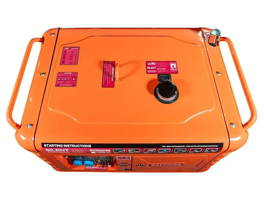 Генератор Синхронний Bison 4.2 кВт BS8500QQ / 4200 Вт / Дизель (41-00410) - фото 5