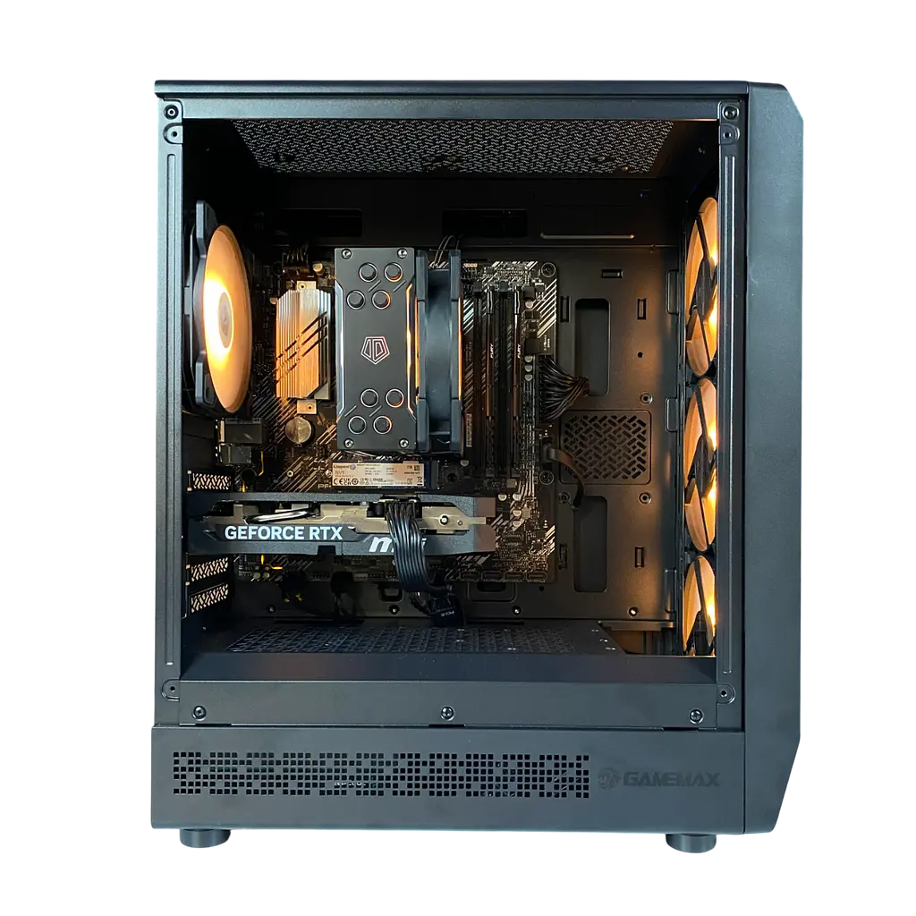 Игровой ПК Light (RTX 5050 8GB / Ryzen 5 5600 / 16GB DDR4 / SSD 512GB) - фото 3