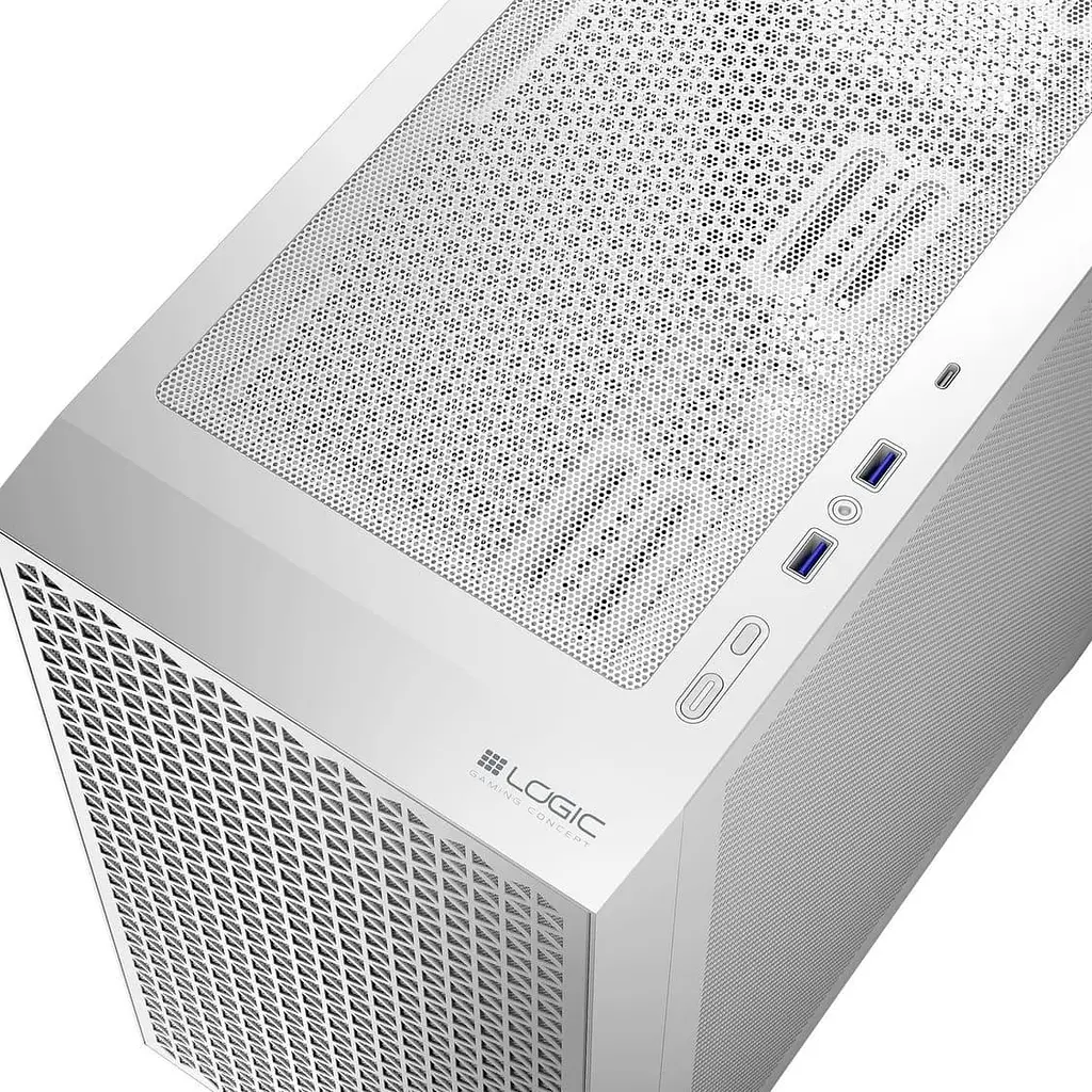 Корпус LogicConcept DART PRO MINI WHITE MESH без БП (AM-DART-PRO-0000-20) - фото 2