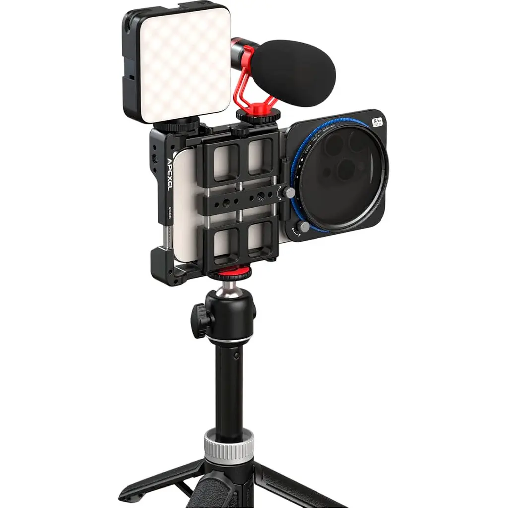Ріг (клітка) для смартфона Apexel VideoRig 2 Pro APL-VG05CH [134380] - фото 5