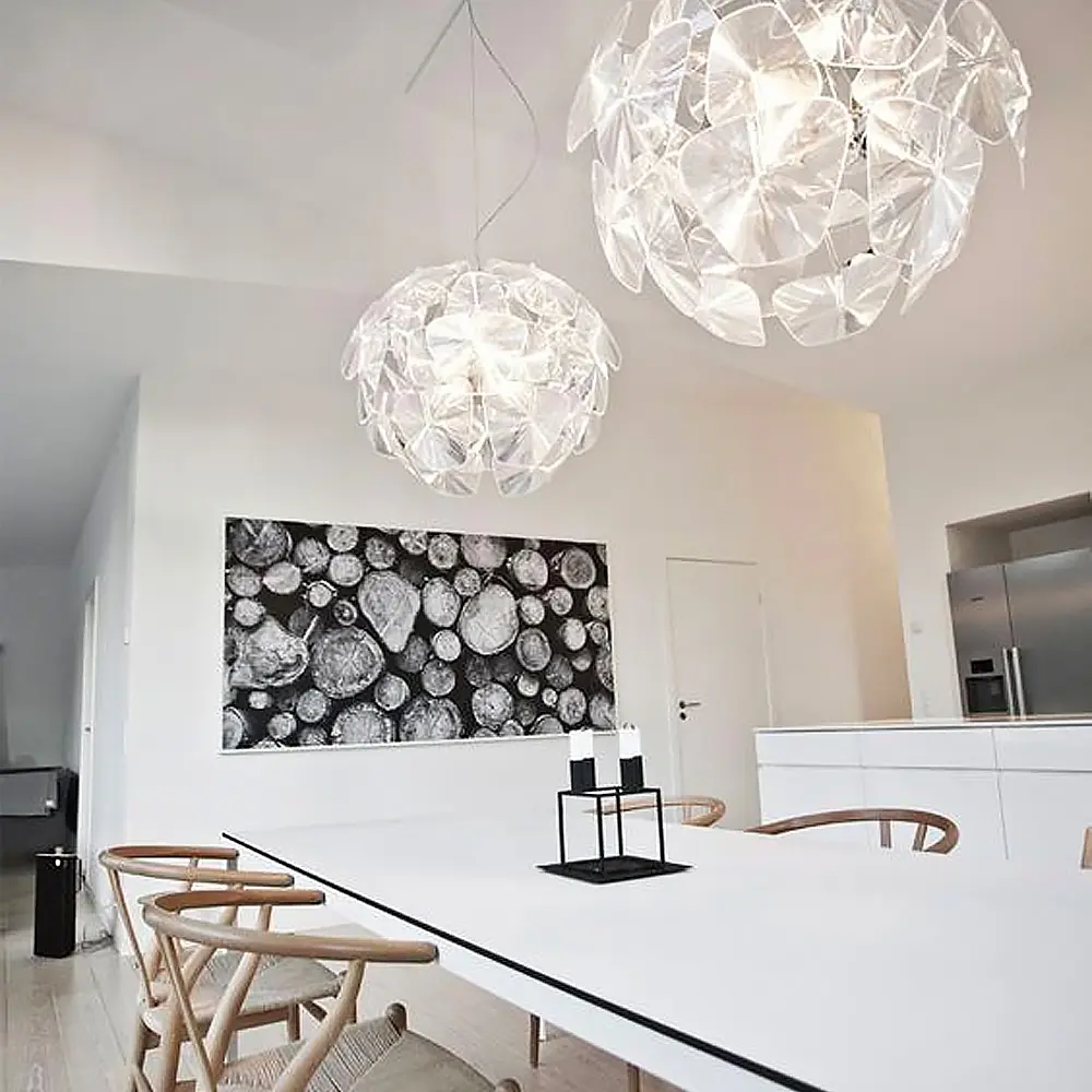 Декоративний світильник Luceplan Hope з напівпрозорими пластинами | Арт. De 2033-600 | Line F - фото 7