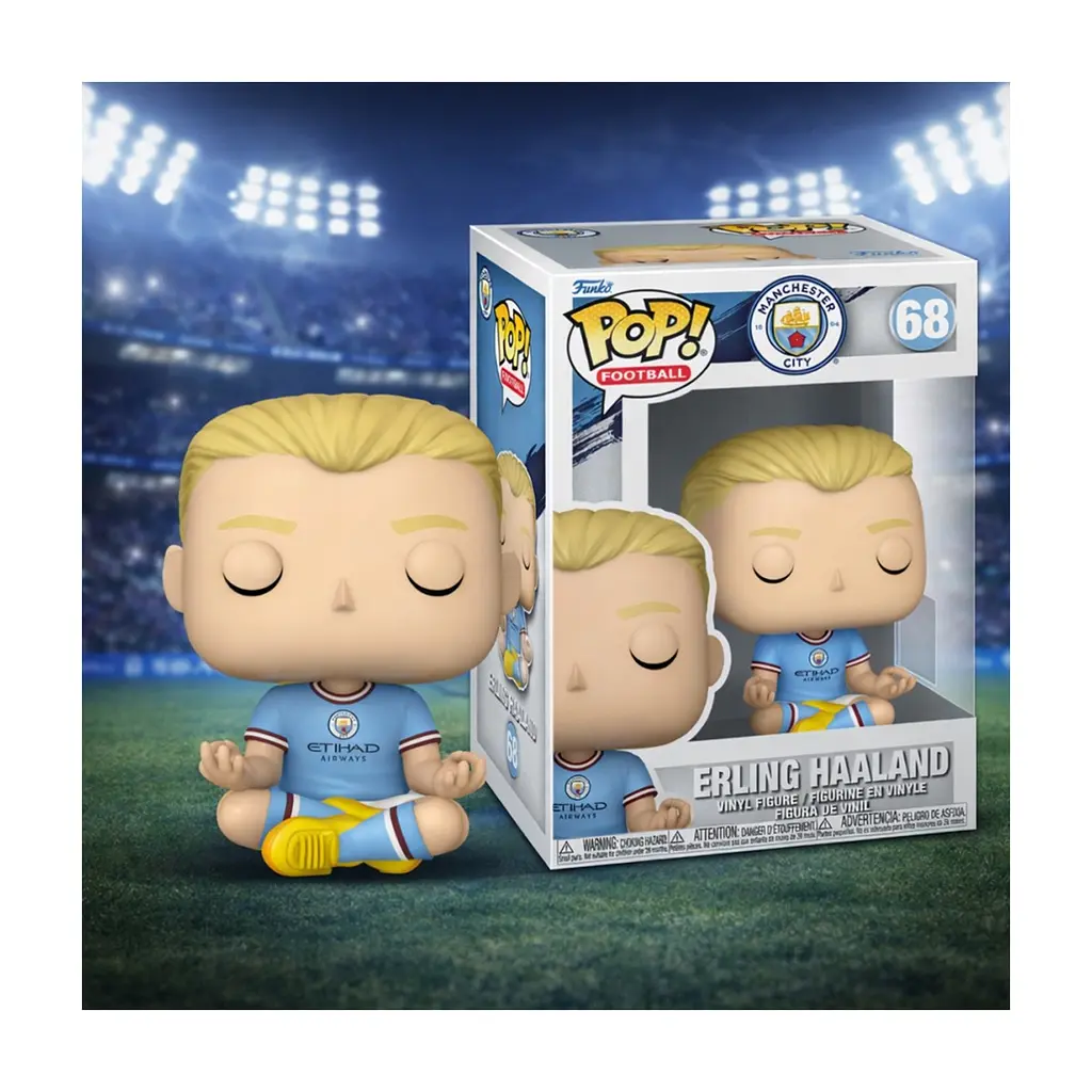 Фігурка Funko Pop серії Футбол: Манчестер Сіті - Ерлінг Голанд (89365) - фото 3