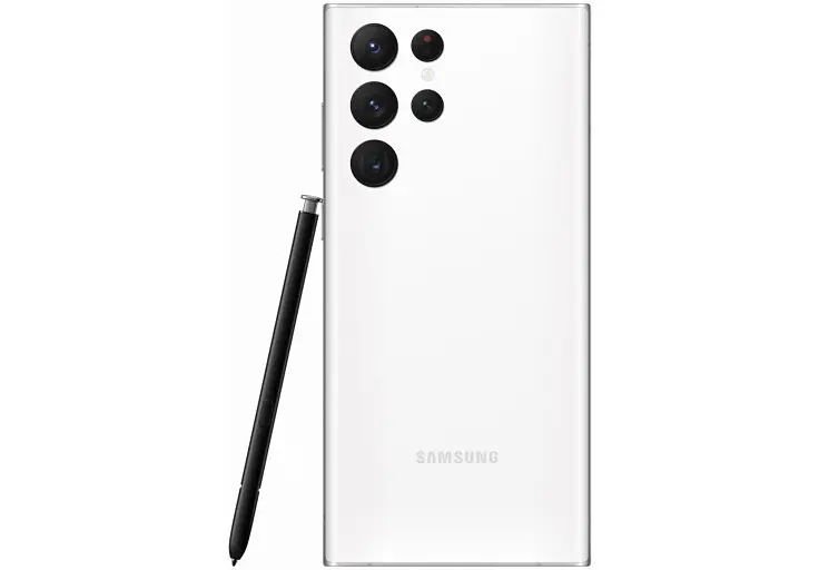 Смартфон Samsung S22 Ultra SM-S908B/DS 2 Sim 12/512 Gb Phantom White - фото 11