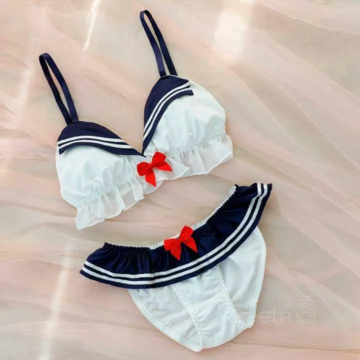 Костюм "Похотливой морячки" - S/M - Белый – Ролевые костюмы - фото 4